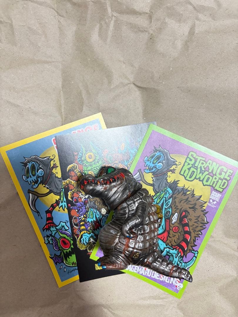 KAGEMARU DESIGNS クロちゃん ソフビ カゲマル