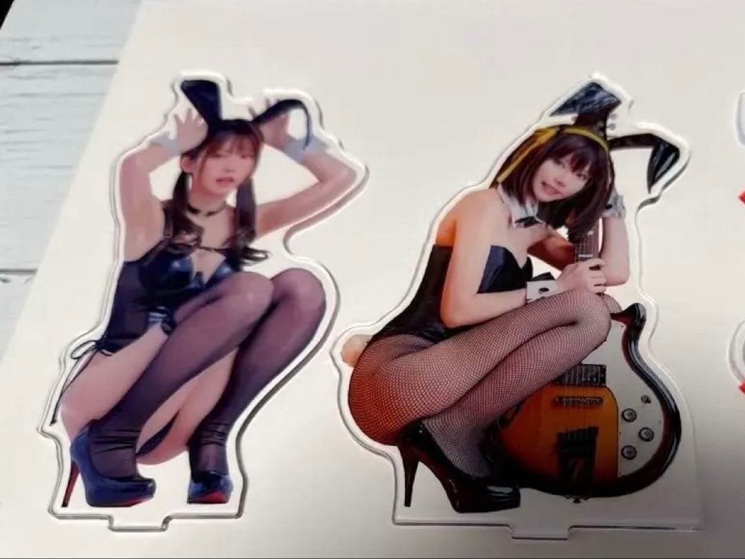 獅*Y様 えなこ ビッグ アクリルスタンド バニーガール 2点セット