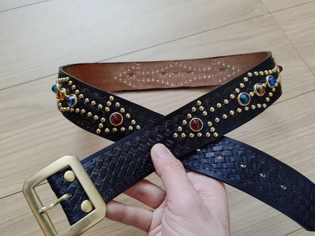 1 / 5 。、。 32インチ 30s復刻スタッズベルト