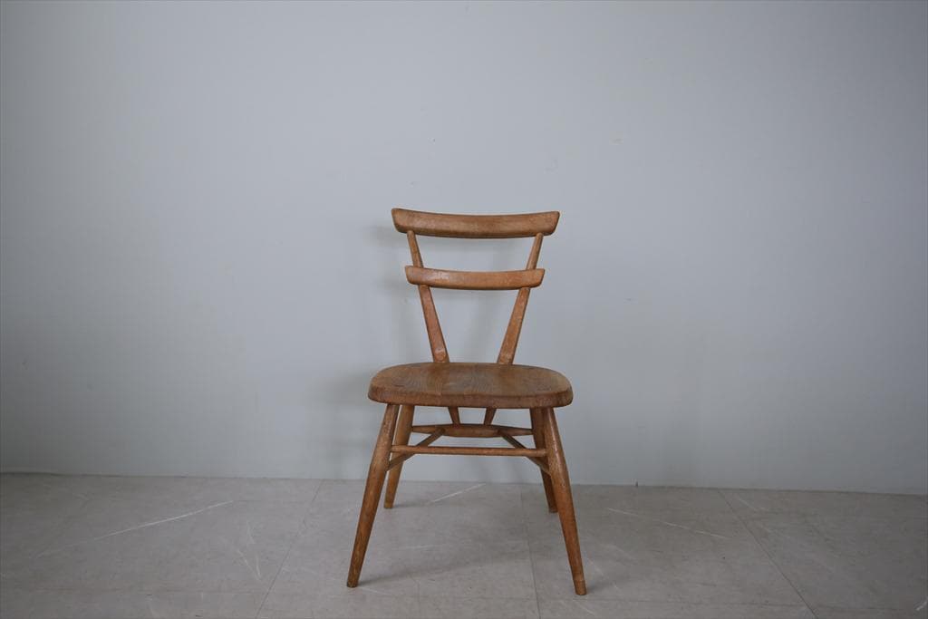 英国アンティークERCOLアーコールスタッキングチェア/子供イス91-130-1