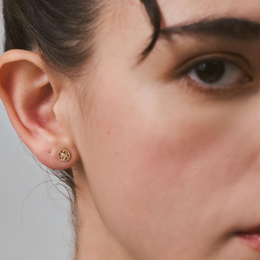 agete K10ダイヤモンドピアス ２０２５年