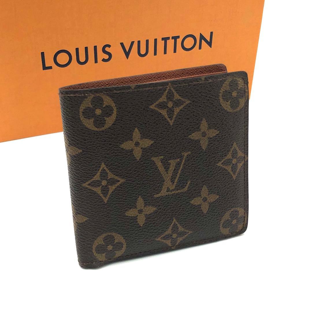 ルイヴィトン モノグラム ポルトフォイユ マルコ ウォレット 二つ折り財布