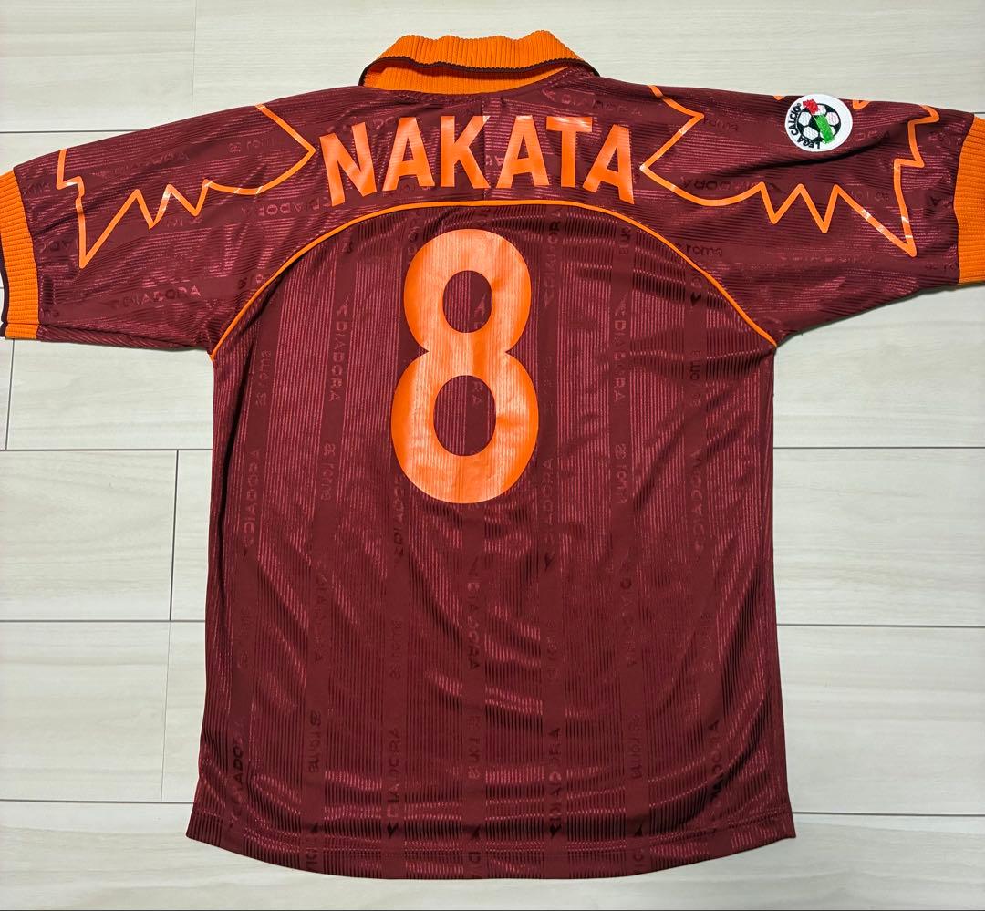 ASローマ　中田英寿　ユニフォーム　日本代表　サッカー　値下げ交渉価格