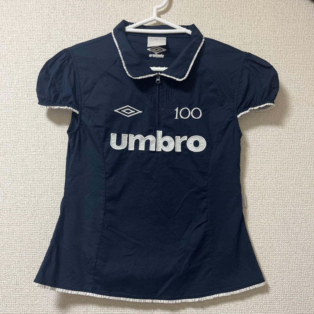SCULPTOR UMBRO レースシャツ ネイビー M