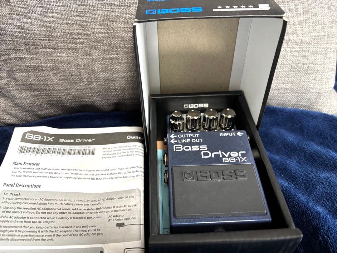 BOSS Bass D BB-1X ベースエフェクター！