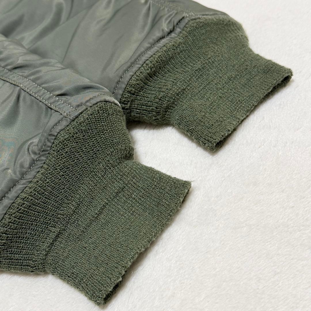 アルファ N-2B フライトジャケット セージグリーン ミリタリー ファー