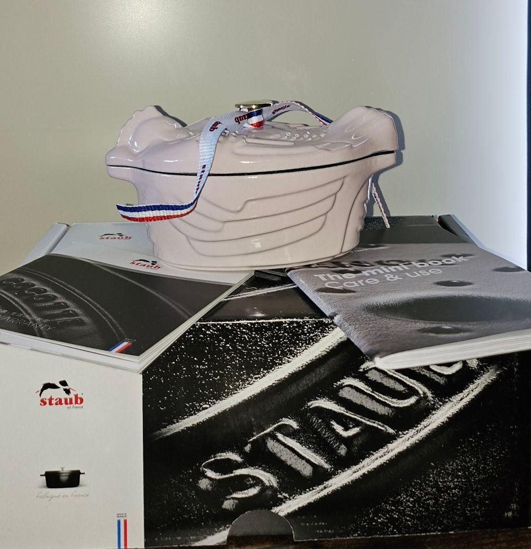 staub ストウブ　スモールチキンココット 11cm ソルベローズ 両手鍋