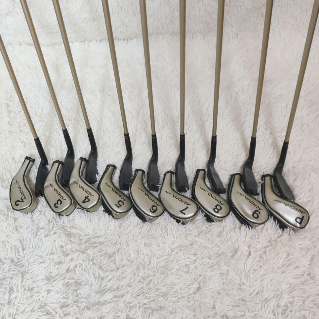【名器】YONEX ヨネックス　AERONA IRON エアロナアイアン9本