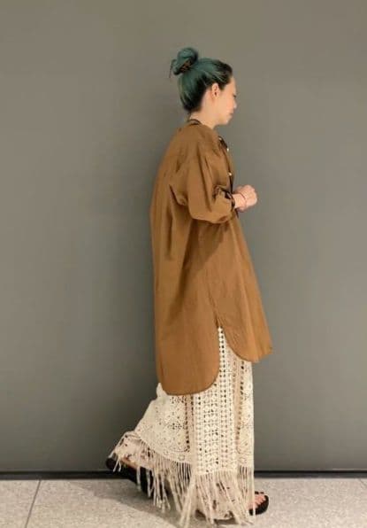 journal standard luxe レースフリンジ スカート