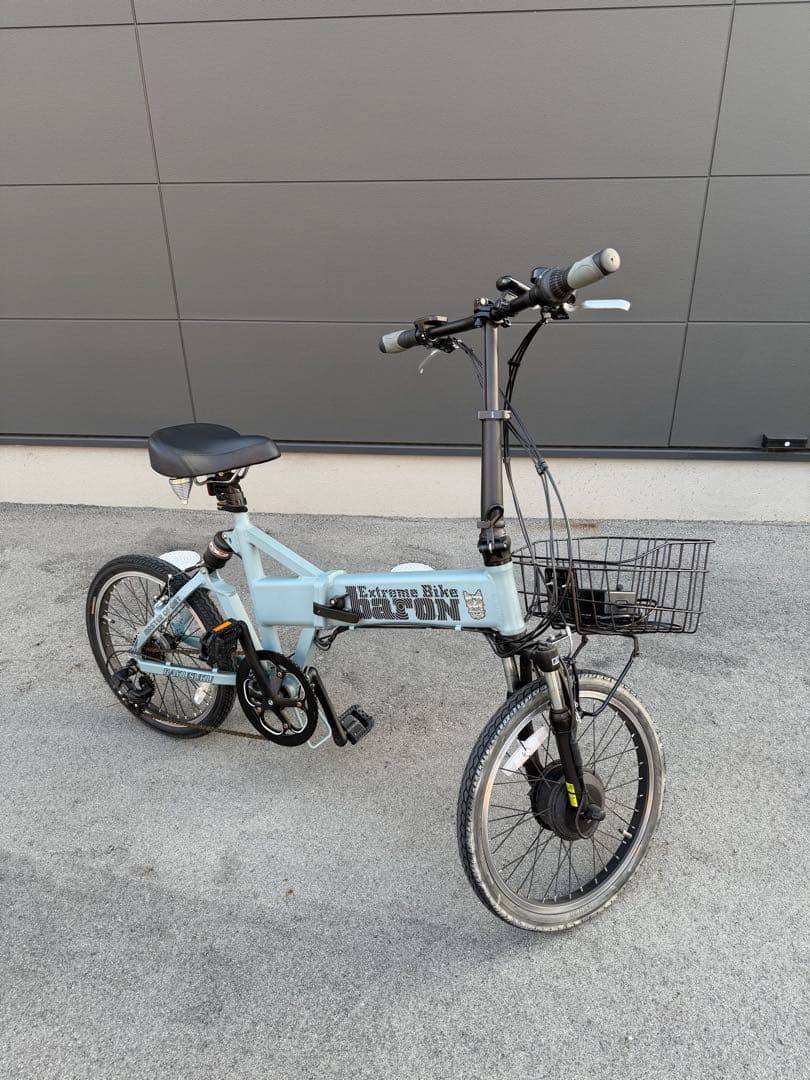 京の洛スク BARON20 折り畳み 電動アシスト自転車　折り畳み