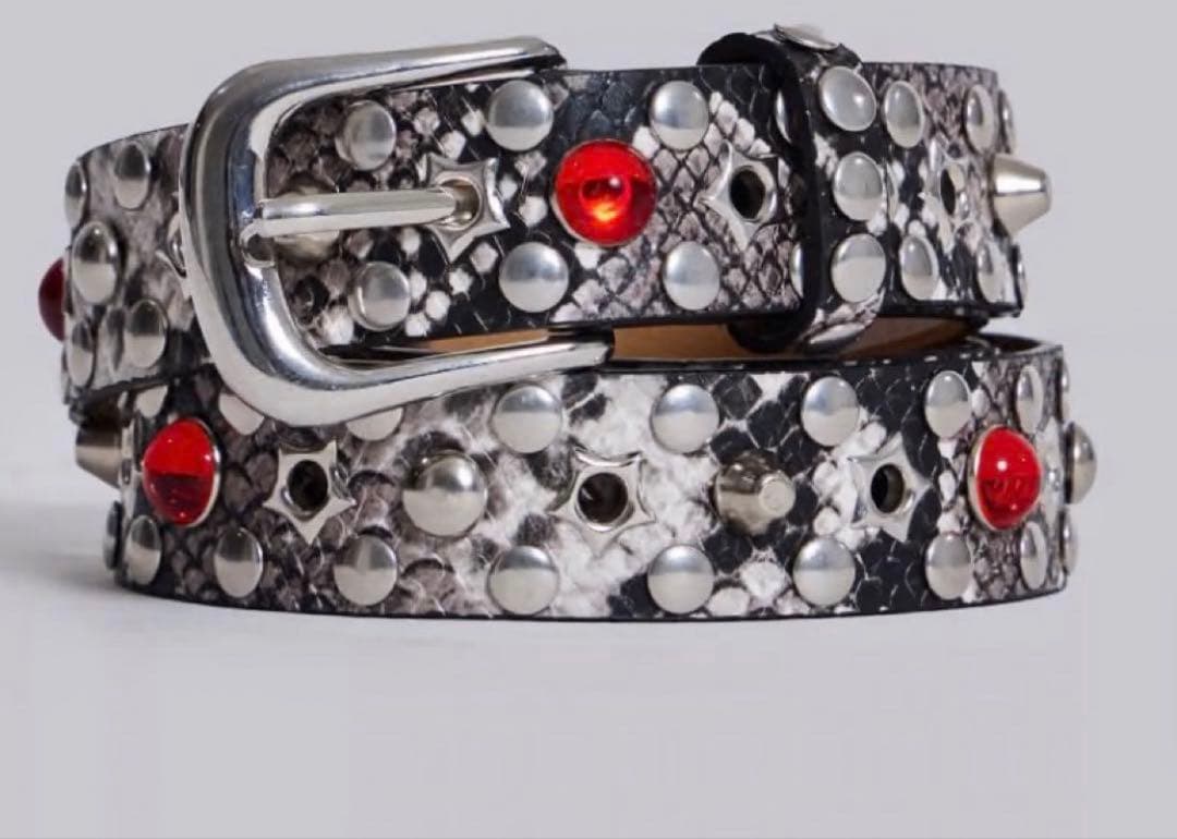 JADED LONDON/スタッズ本革ベルト