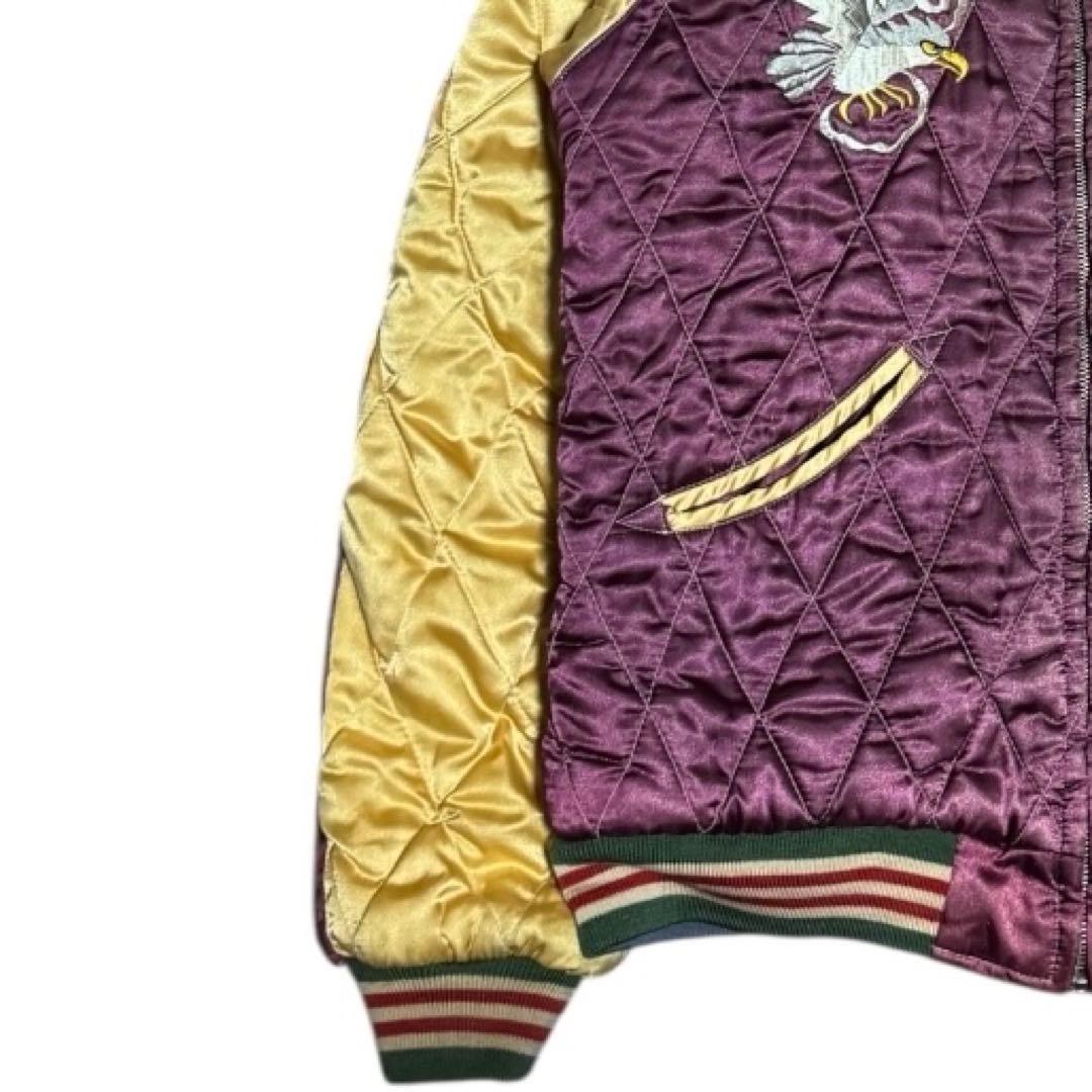 東洋 M品番 別珍 サテンキルト リバーシブル スーベニアジャケット 横田基地