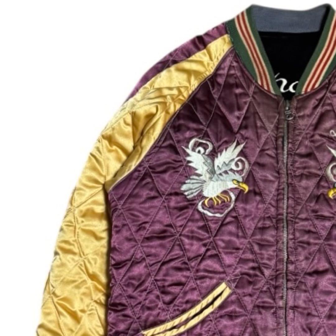 東洋 M品番 別珍 サテンキルト リバーシブル スーベニアジャケット 横田基地