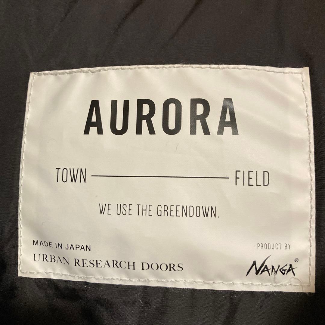 NANGA AURORA アーバンリサーチドアーズ別注　ダウンジャケットブラック