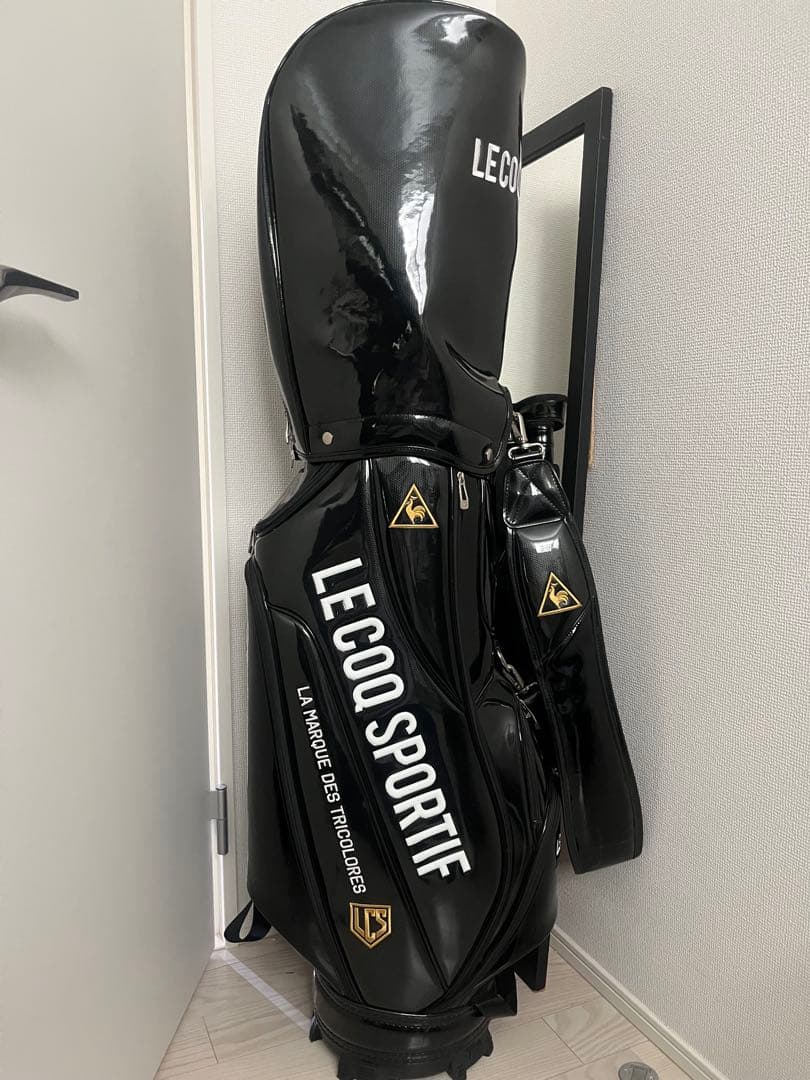 LE COQ SPORTIF ゴルフバッグ ブラック　ルコック