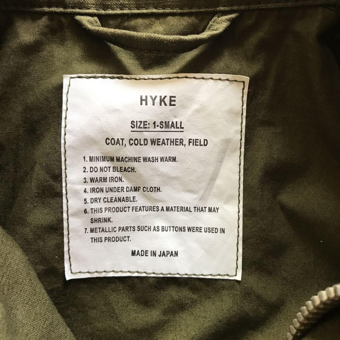 よ*る様 hyke ミリタリージャケット