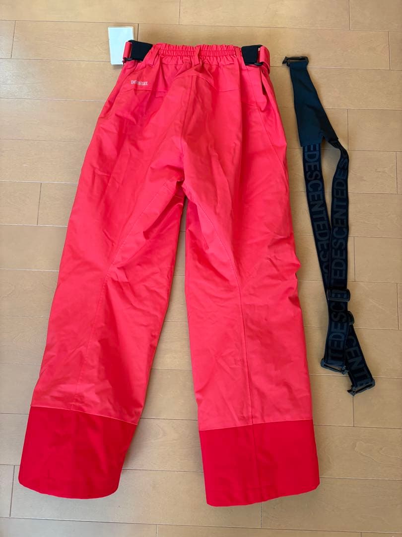 DESCENTE SAJ-F1502 スキーウェア Sサイズ 赤