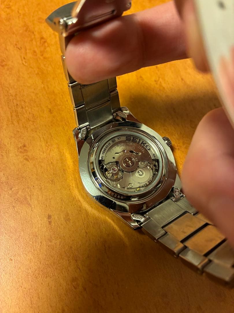 SEIKO セイコーファイブ スポーツ100m ミリタリー SNZG13K1