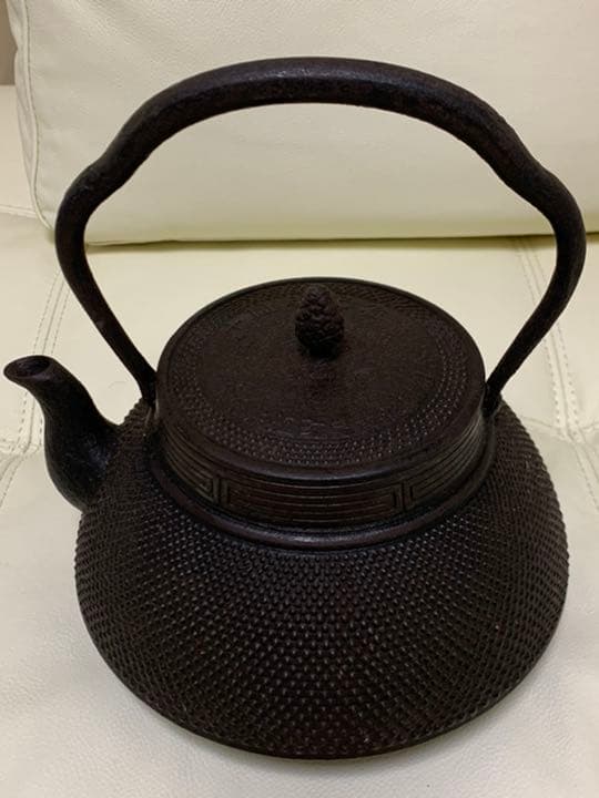 南部孝信　鉄瓶　南部鉄器　やかん　レア