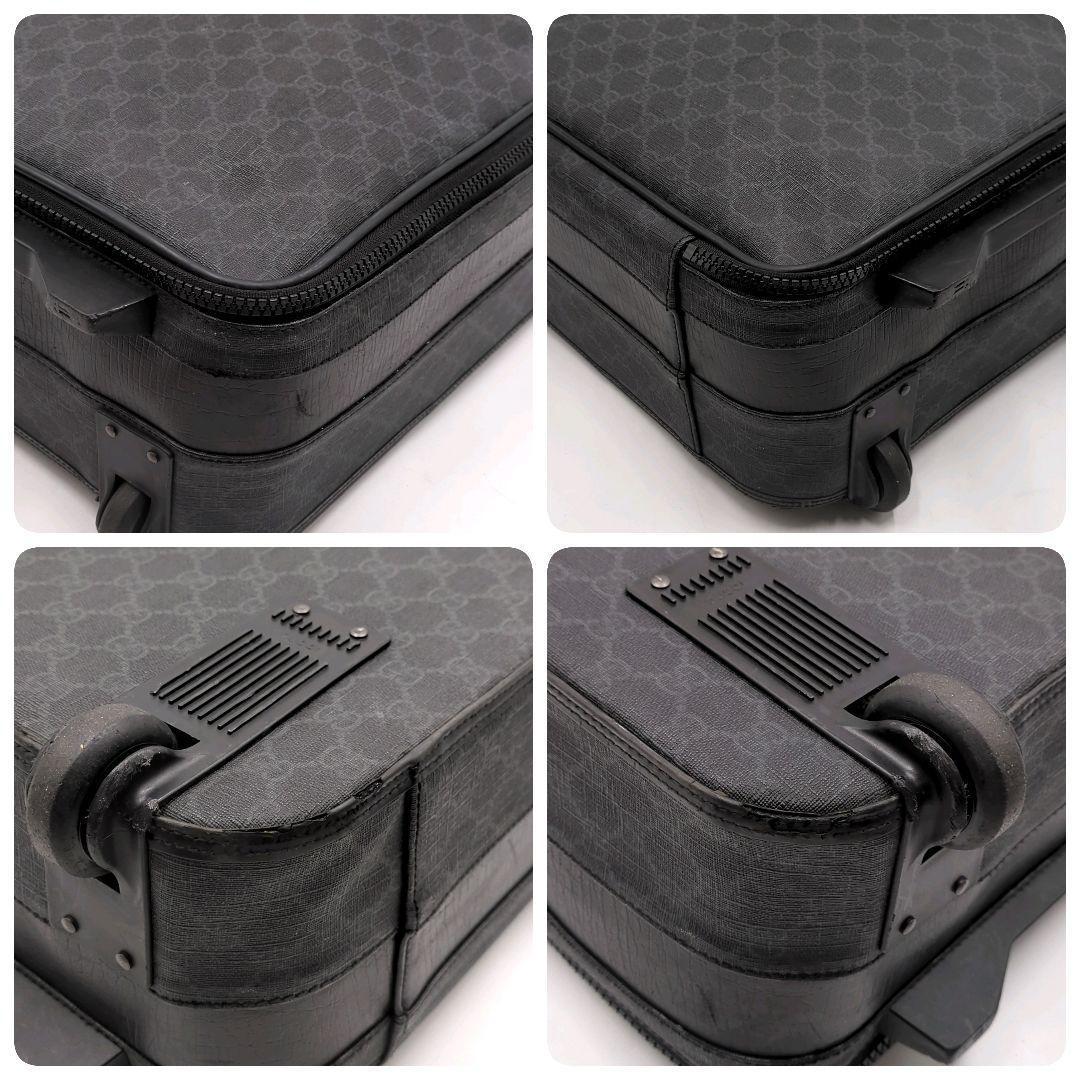 希少✨GUCCI グッチ GGスプリーム キャリーケース PVCレザー トラベル