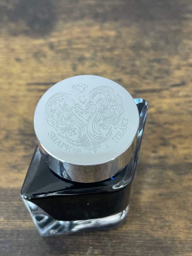 未使用　世界2000本限定　シェイプ・オブ・ハート　ブルーバード　万年筆　完品