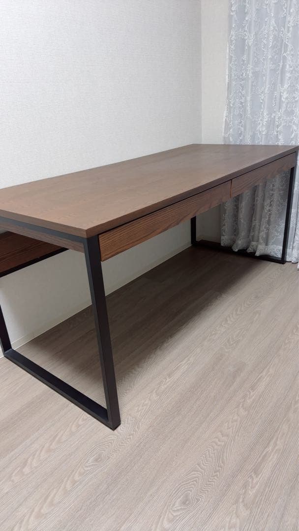 チ*ル様 【幅150×奥行70】木製ワークデスク／学習机／引き出し付き