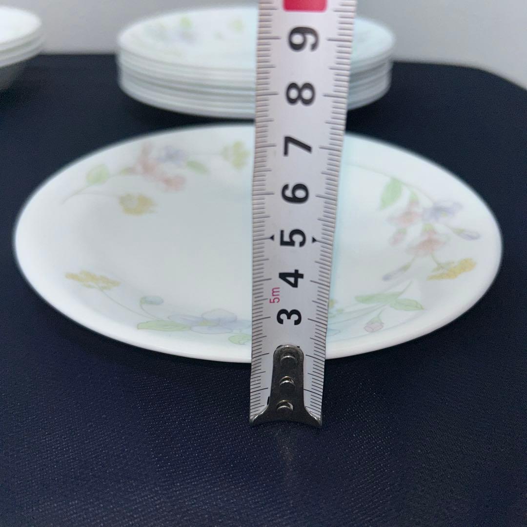 コレール　メイブルー　17cm 平皿　10枚　浅皿　6枚　廃盤