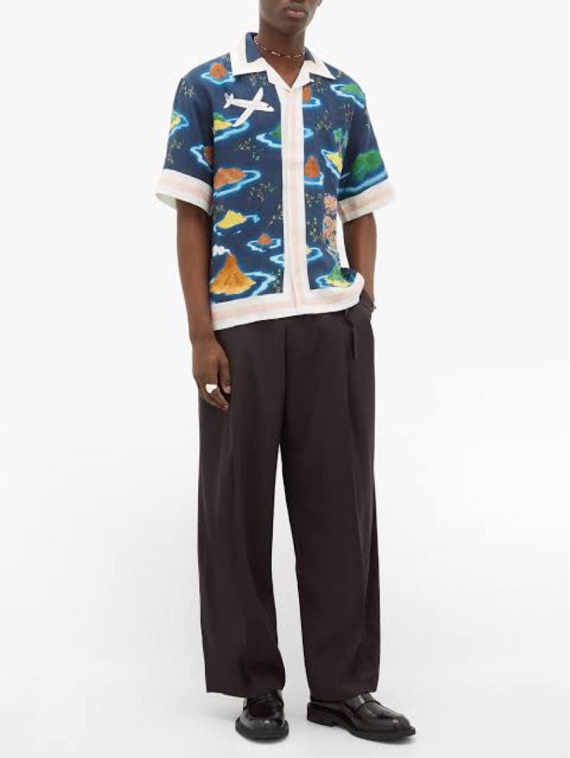 Casablanca 100%リネンシャツ　レア