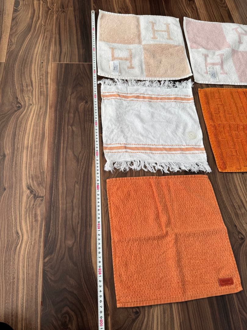 HERMES エルメス　ハンドタオル　タオル　アヴァロン等　5枚セット