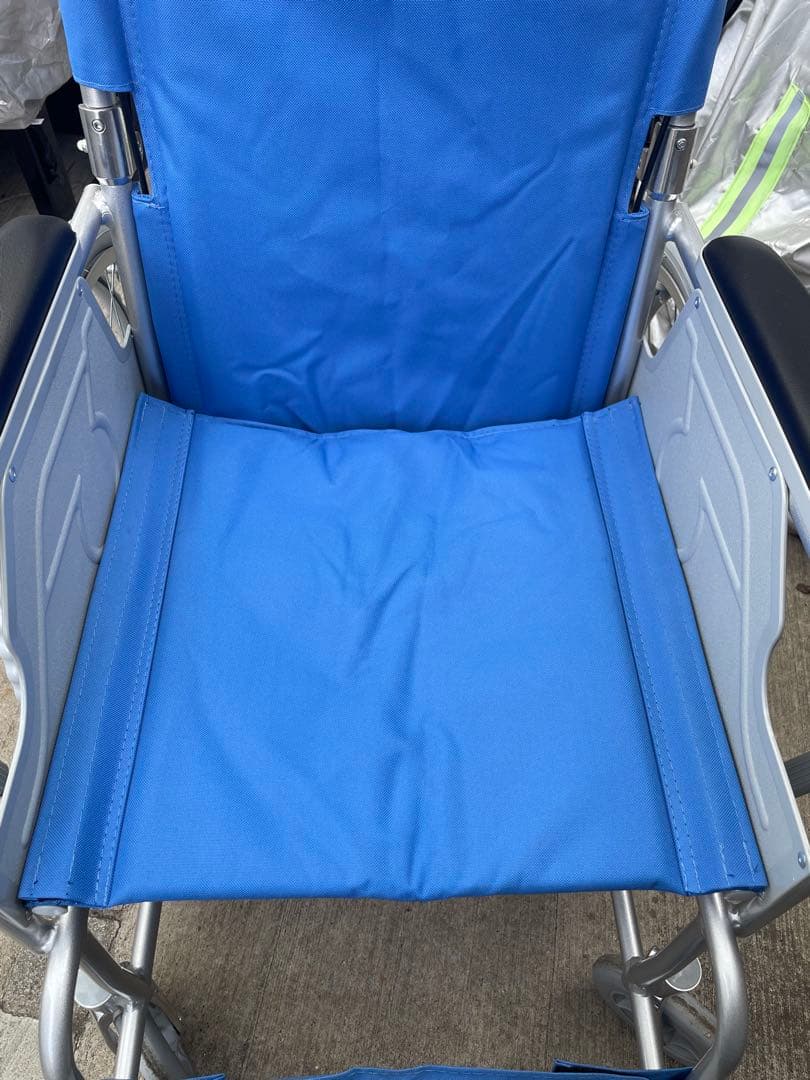 幸和製作所 アルミ製車椅子 ハンドブレーキ付きTacaof BM02