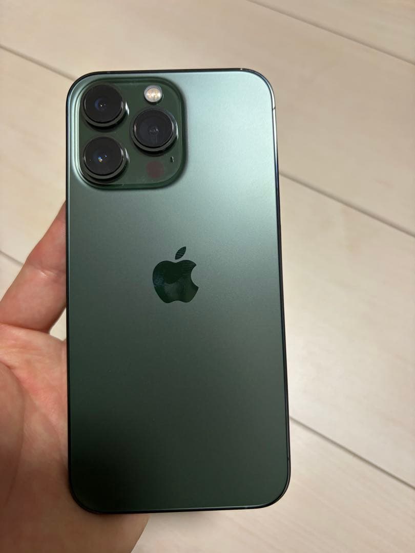 サボ　Apple iPhone 13 Pro グリーン（超美品）