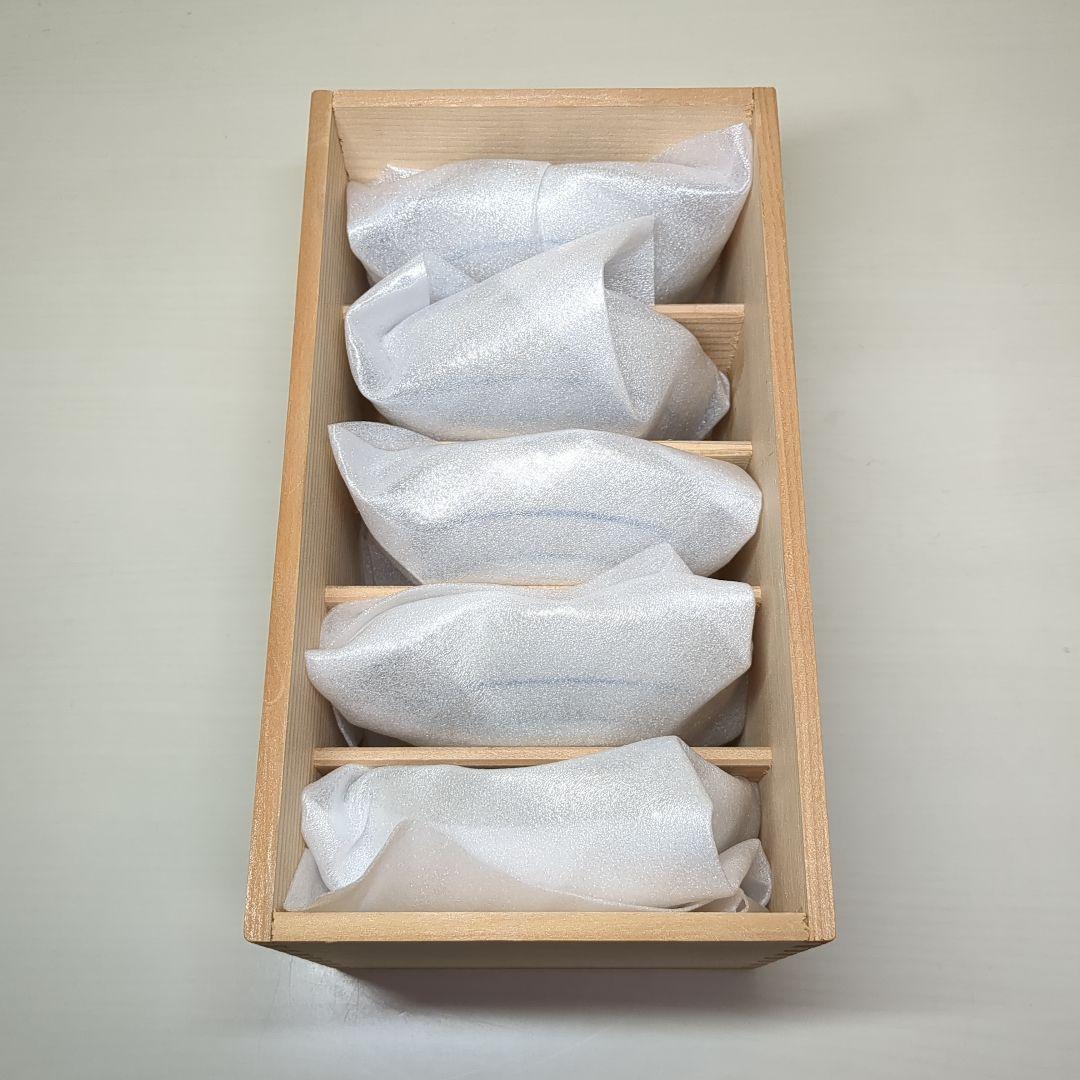 走破窯　希少　五代　佐藤走破作　染錦　花草白鷺文　花形小皿　銘々皿