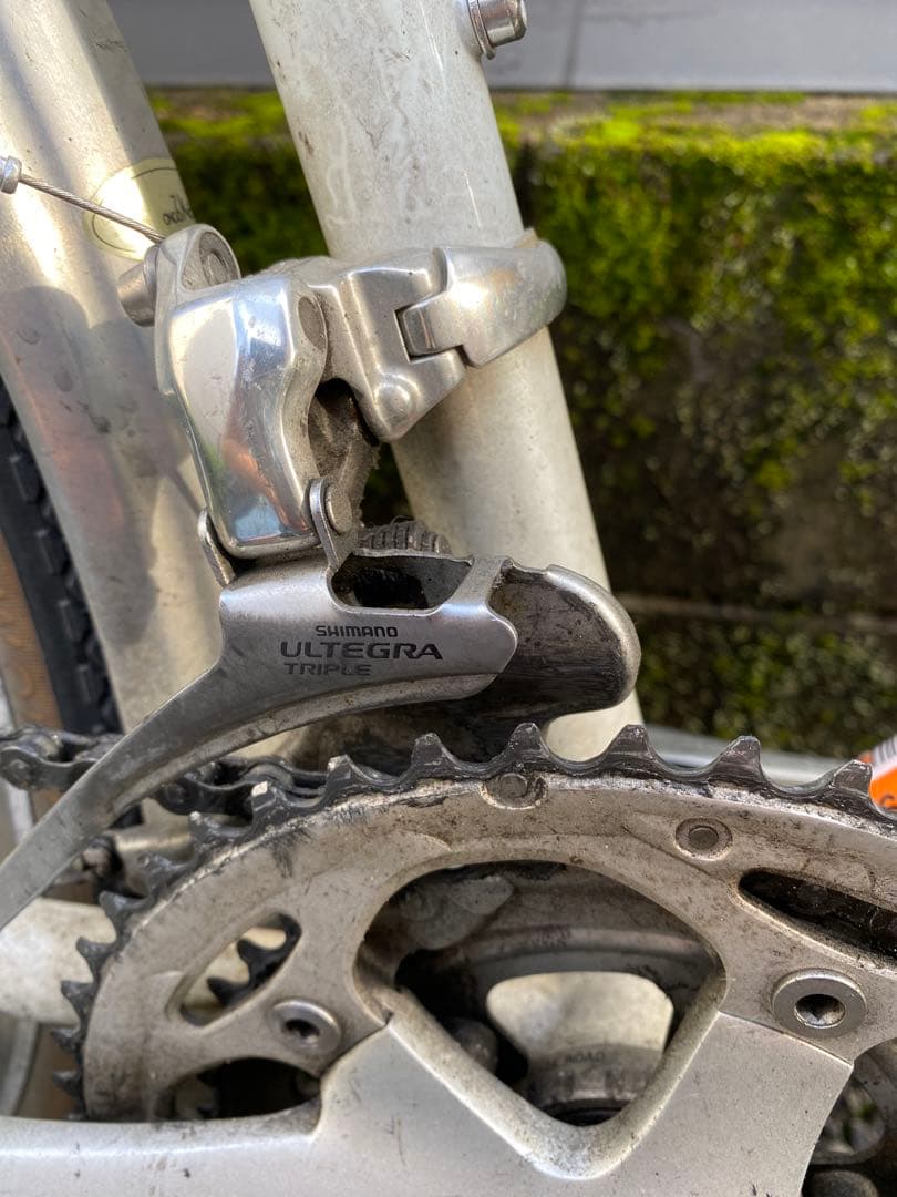 幻の名車　銀輪旅車AZUランドナー　ヴィンテージ　ホワイト