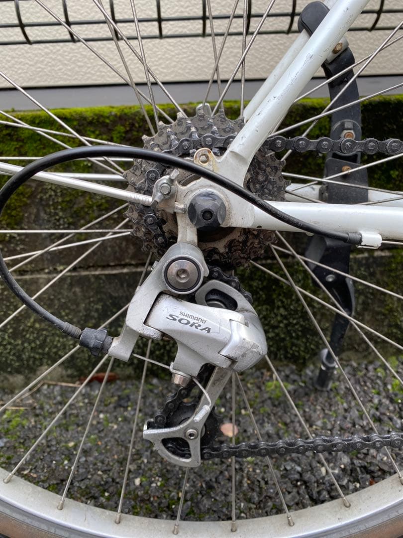 幻の名車　銀輪旅車AZUランドナー　ヴィンテージ　ホワイト