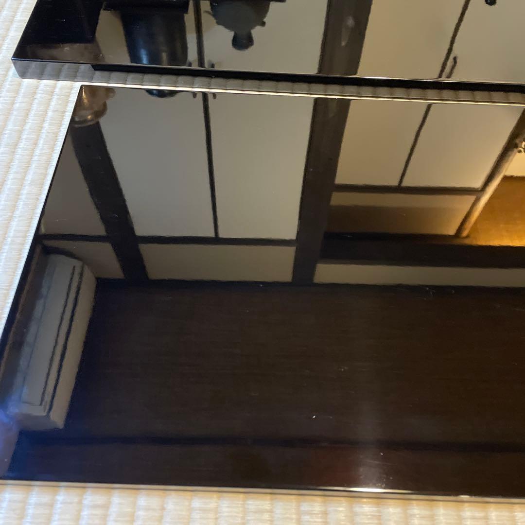 「輪島塗」【宇太郎】(作)の『炉用と風炉用の長板』２枚セットです。※美品　茶道具