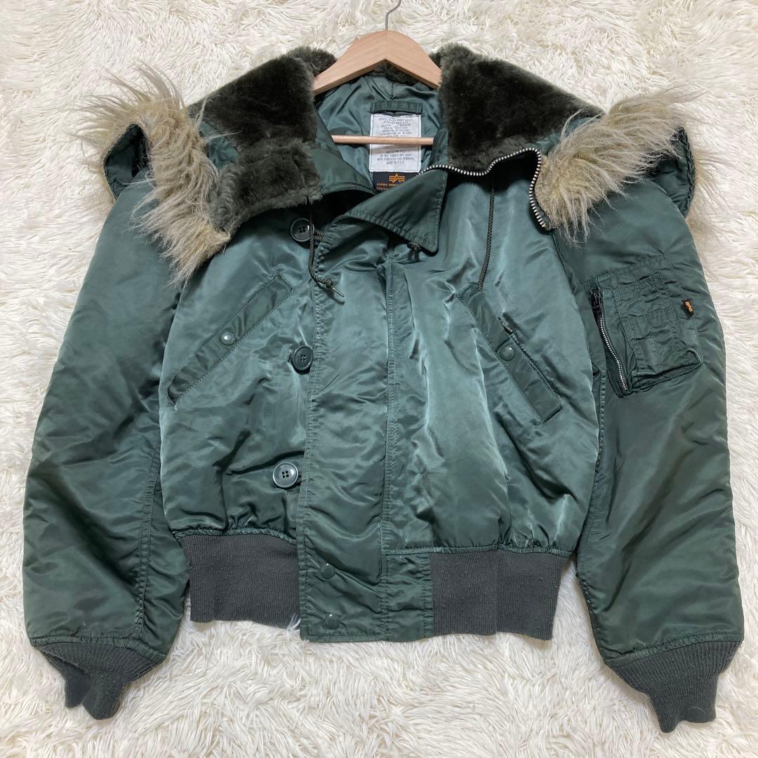 美品 USA製　アルファインダストリーズ　N-2B 90s M