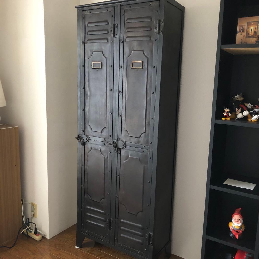 【美品】ジャーナルスタンダードファニチャー アンティーク調ロッカー