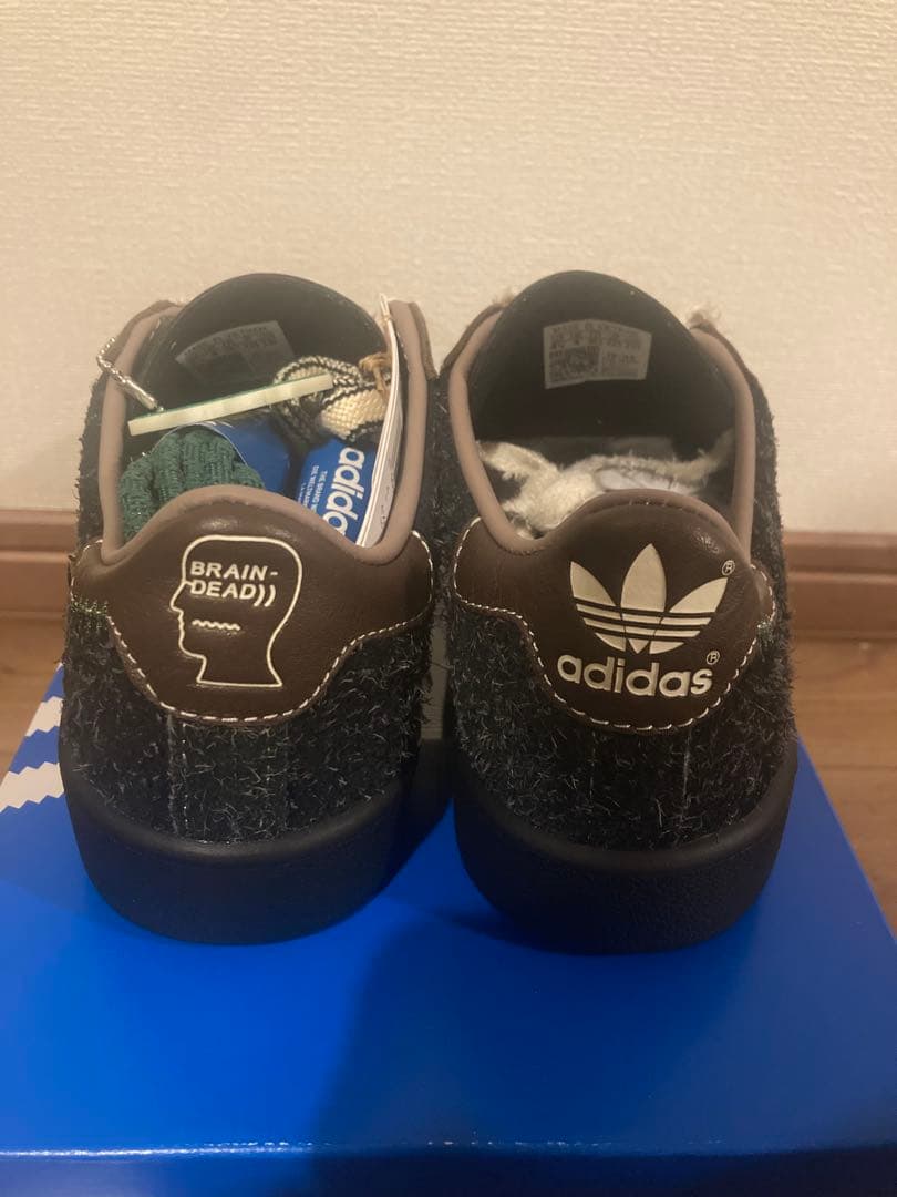 靴 adidas FORESTHILLS BRAIN DEAD CORE BLACK