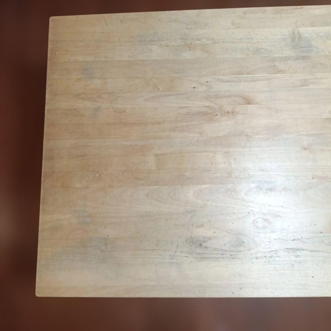 モモナチュラル 長方形ダイニングテーブル