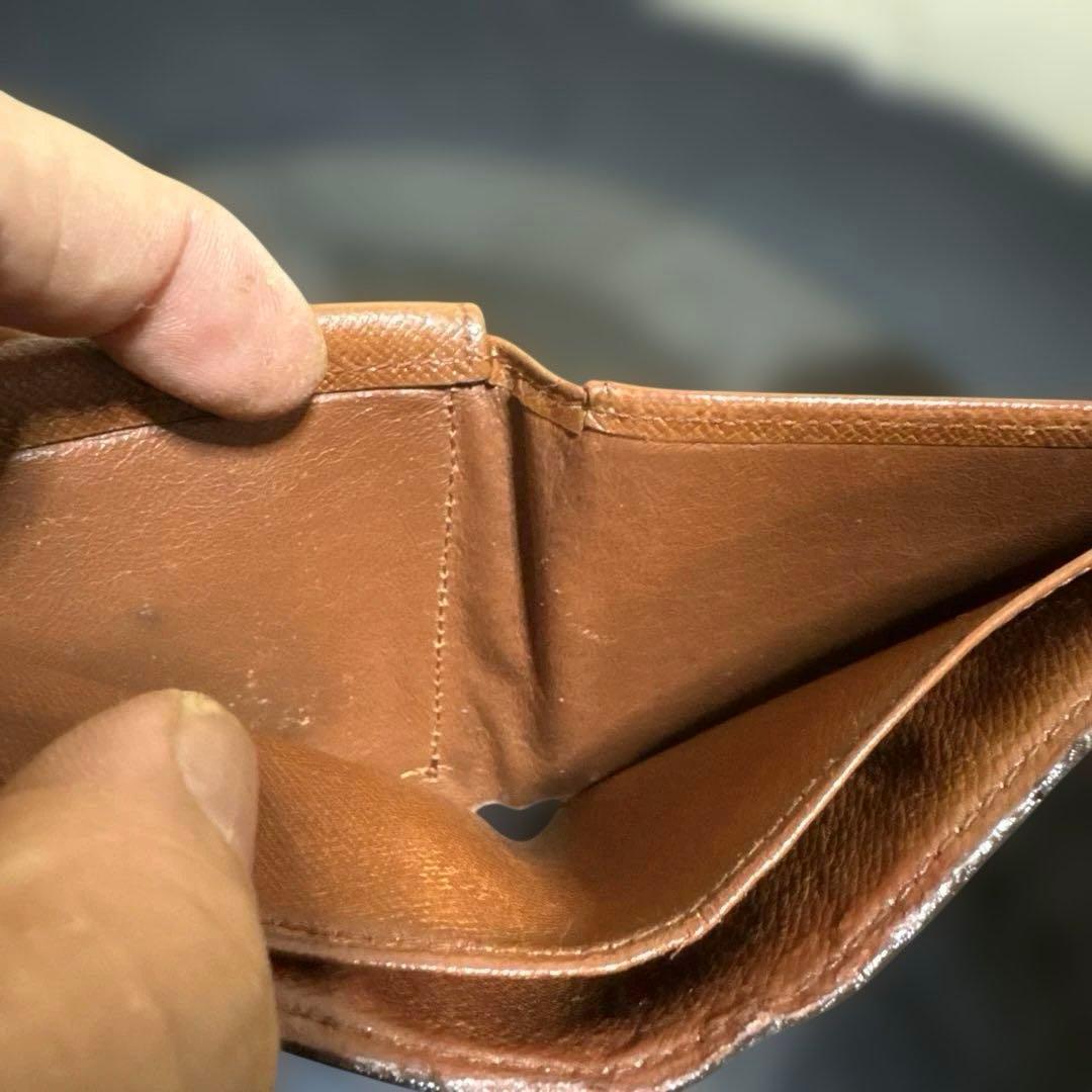 12☆優良品☆モノグラム♪マルコ☆2つ折り財布★ポケットあり