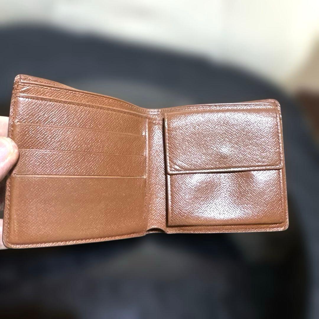 12☆優良品☆モノグラム♪マルコ☆2つ折り財布★ポケットあり