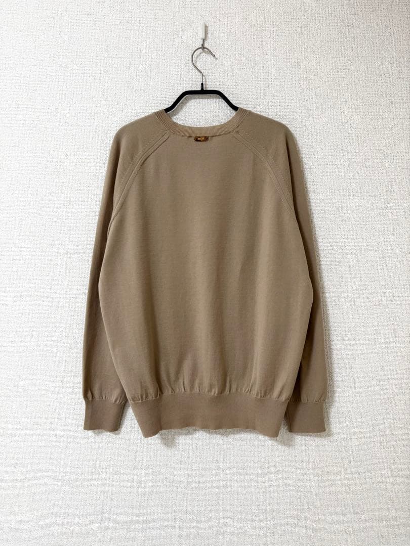 Deuxieme Classe OPTIMO クルーネックプルオーバー　ベージュ