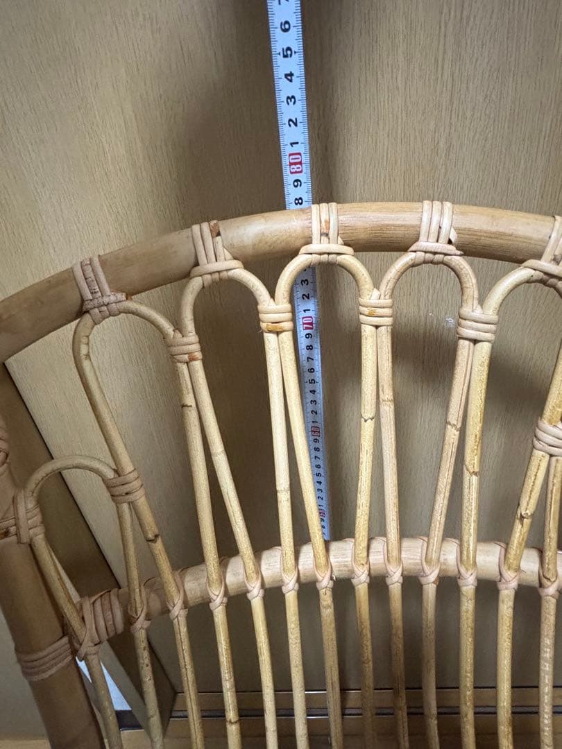 ラタンチェア ダイニングチェア PCチェア おしゃれ 軽い 籐 チェア 椅子