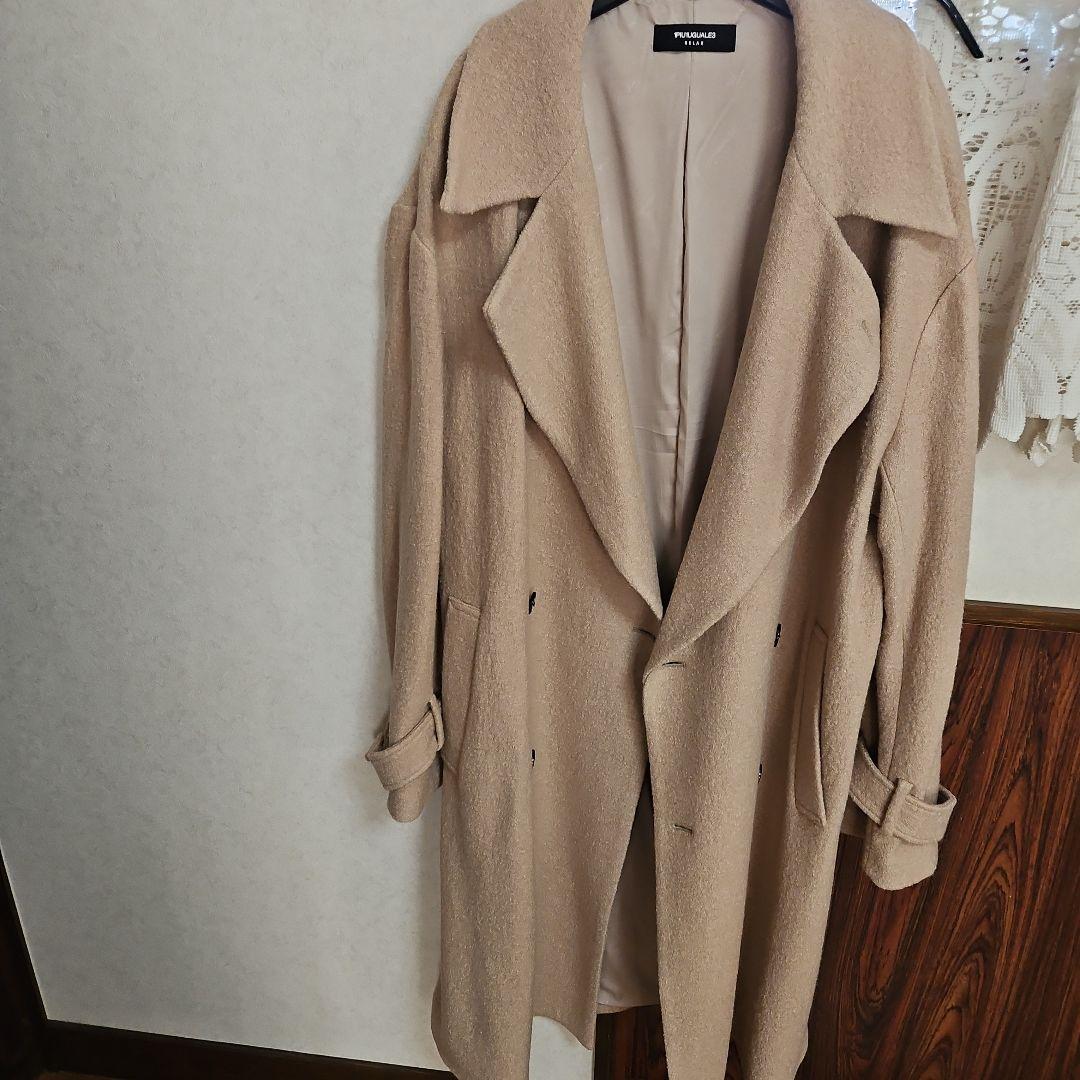 shinryu44 ベージュ チェスターコート