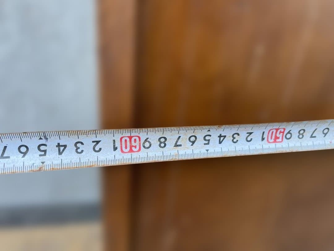 ★ オールド カリモク コロニアル ウォール ラック 壁掛 棚 86x62x15