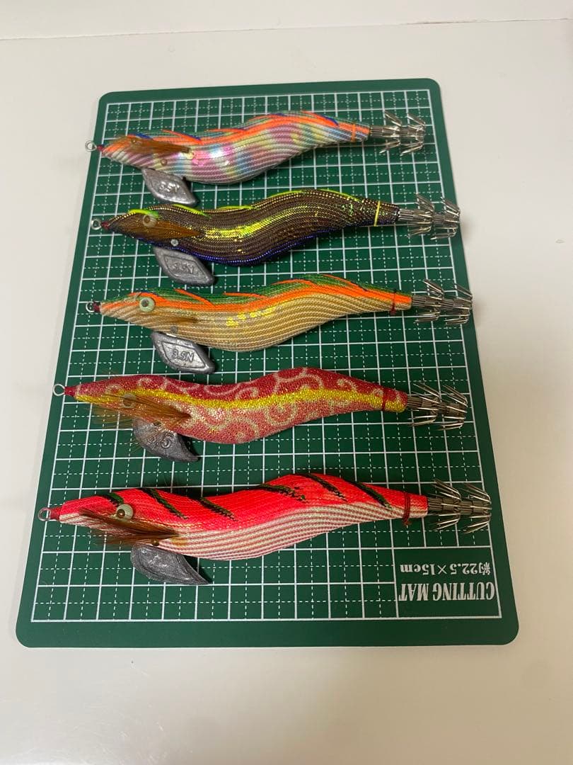 餌木猿3.5号ノーマル　5本セット