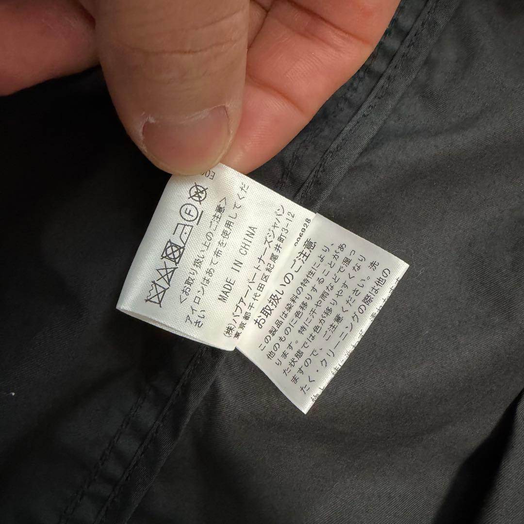 23年製極美品　バブアー　オーバーサイズバーレー　ロングコート　黒　マキシ丈