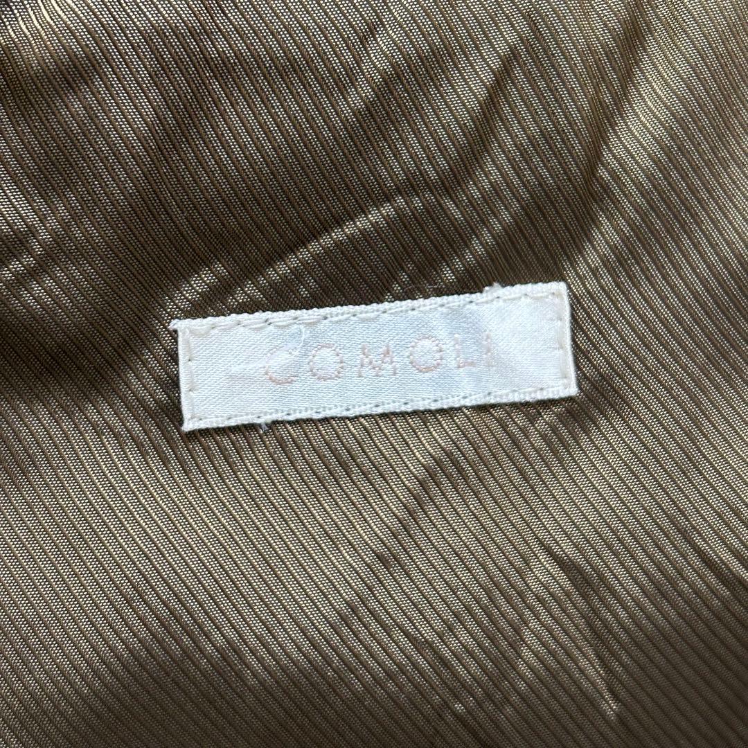 COMOLI コモリ ステンカラーコート バルカラーコート ウール 2