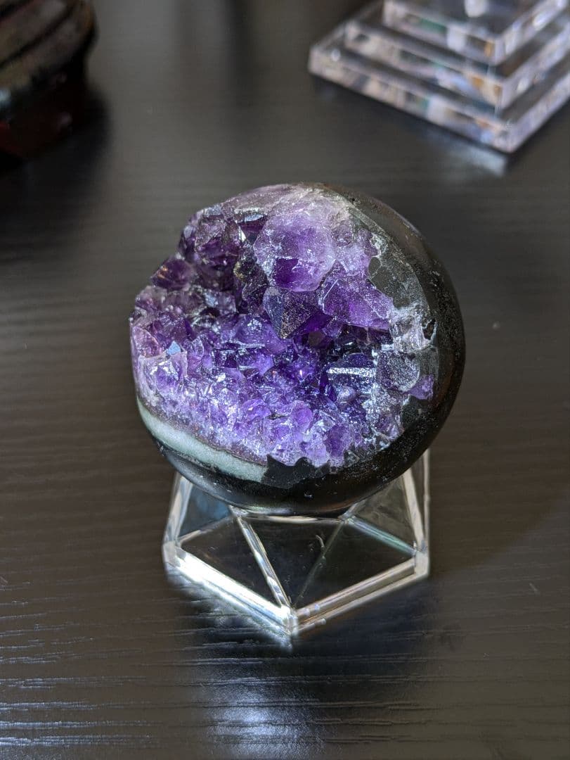 高品質 笑口アメジスト、レッドメノウブレスレットのセット