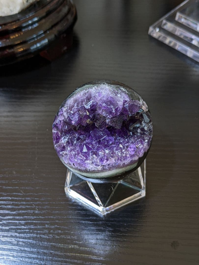 高品質 笑口アメジスト、レッドメノウブレスレットのセット